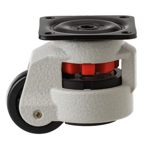 SCns 30 - Регулируемая колесная опора для станков, оборудования (62 мм, 500 кг)