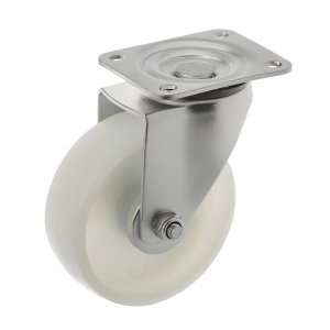 SCpn 42 - Большегрузное нейлоновое колесо 100 мм (площадка, поворотн, роликоподш)